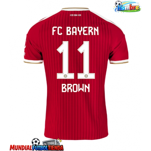 Camiseta Bayern Munich Nathaniel Brown #11 Primera Equipación Replica 2026-27 mangas cortas